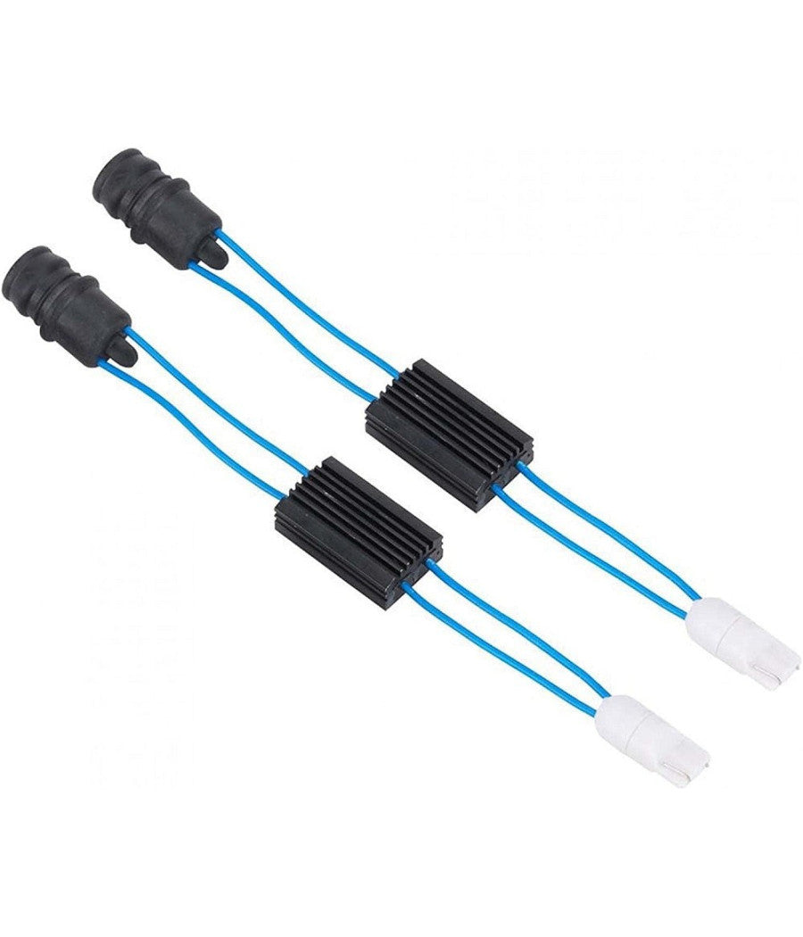 2 Indicatore Di Direzione Cambus Fari Frecce A Led Per Atttacco T10 Adattatore         