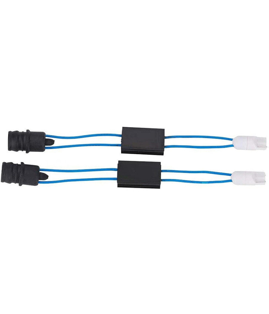 2 Indicatore Di Direzione Cambus Fari Frecce A Led Per Atttacco T10 Adattatore         