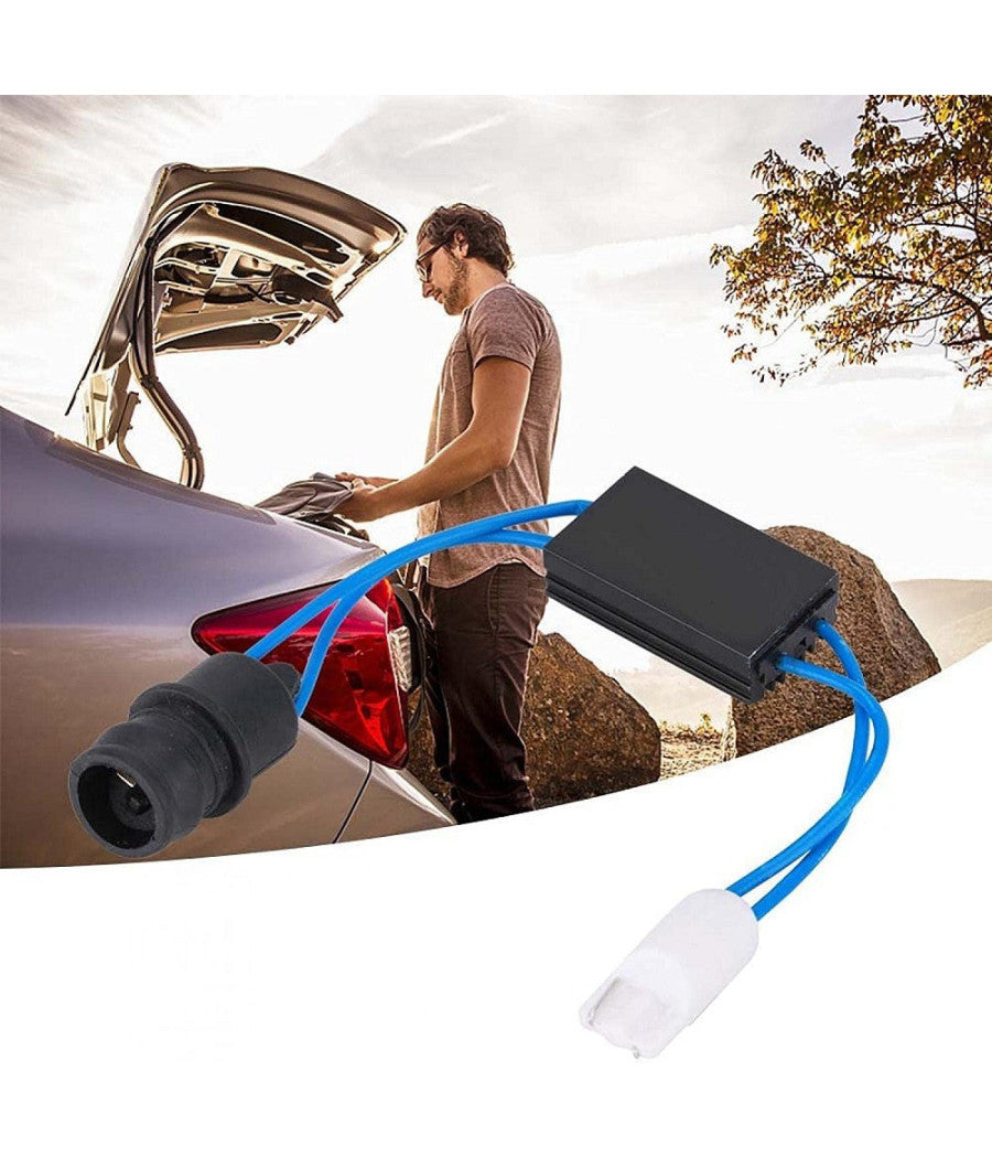 2 Indicatore Di Direzione Cambus Fari Frecce A Led Per Atttacco T10 Adattatore         