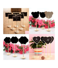 2 Mini Lavagna Lavagnetta Segnaposto Segna Posto Bomboniera Wedding Ristorante         