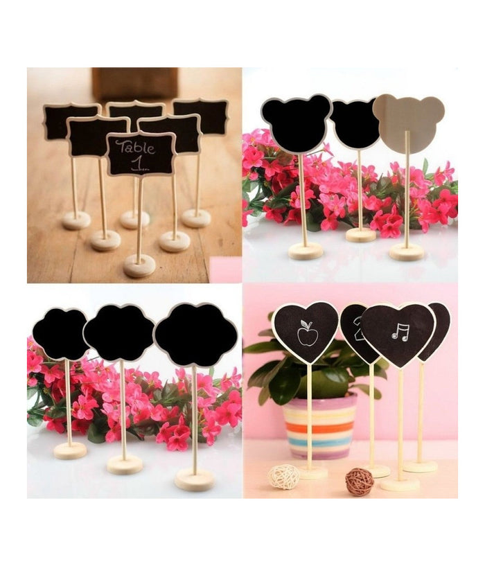 2 Mini Lavagna Lavagnetta Segnaposto Segna Posto Bomboniera Wedding Ristorante         