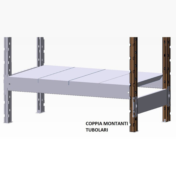 2 Montanti Tubolare Grima Cm 200