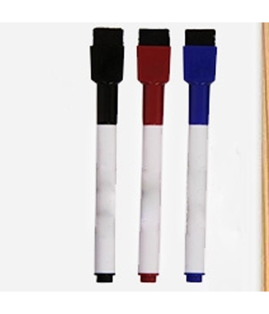 2 Pennarelli Per Lavagna Bianca Marker Whiteboard Scuola Ufficio Cancelleria         