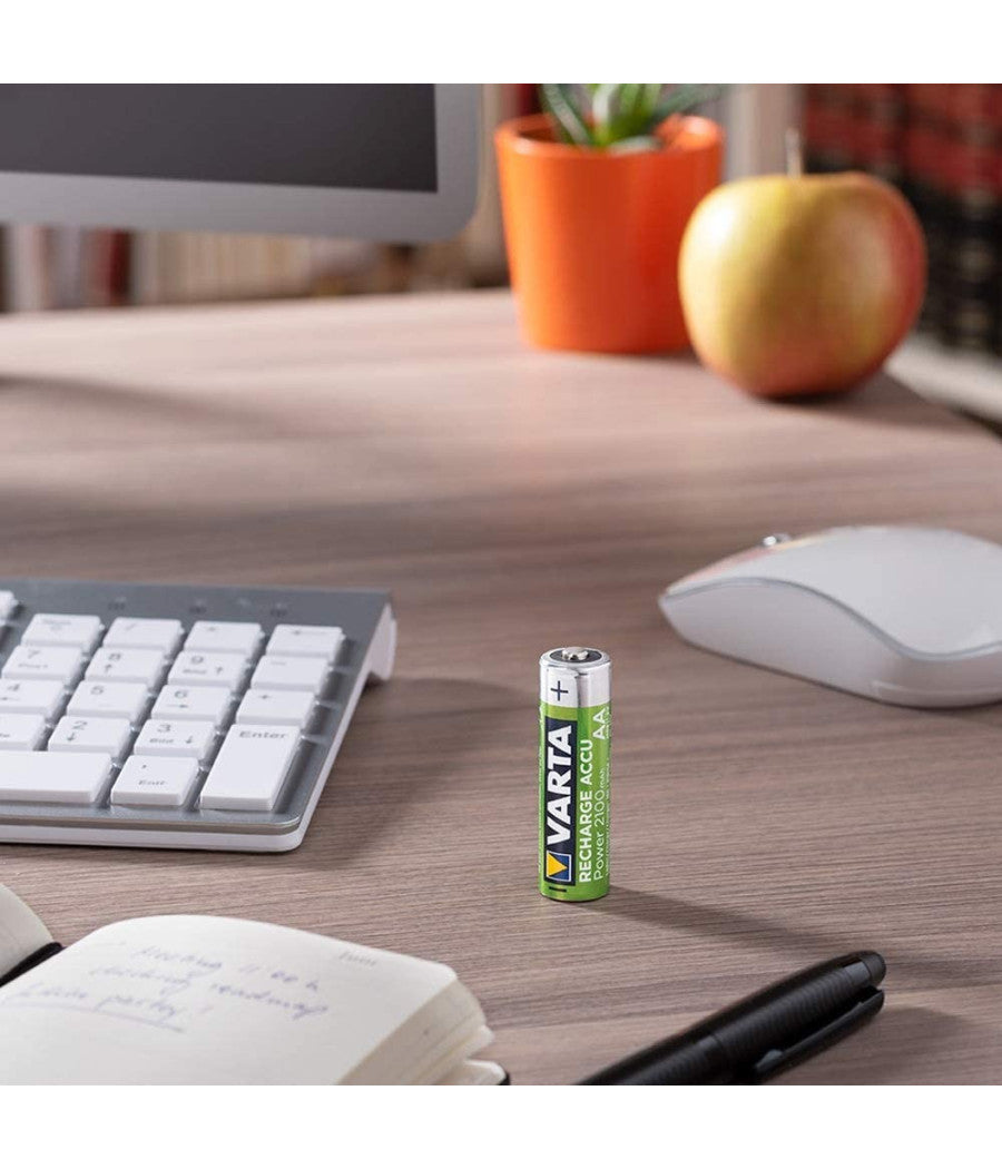 2 Pile Varta Stilo Batterie Aa Alkaline Ricaricabili 2100mah Nimh Hr6 1.2v Accu         