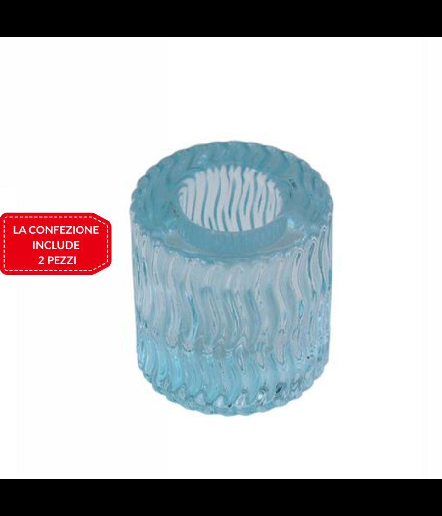 2 Porta Candela Lanterna Rotondo Bomboniera Matrimonio Decorazione Tea Light 5x5         