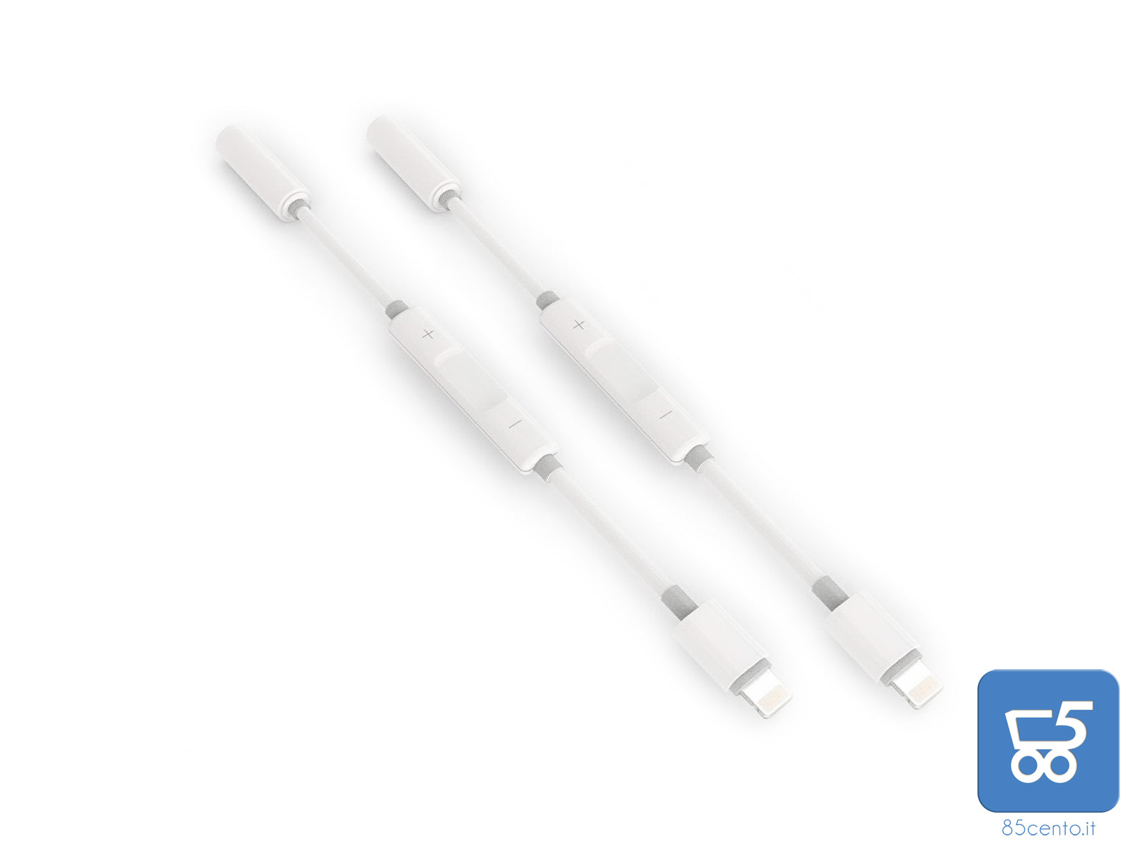 2 pz Adattatore per cuffie da Lightning a Jack 3,5mm Femmina Audio Aux Compatibile con iPhone 13 Mini 12 Pro SE 11 Pro Max X XR XS MAX