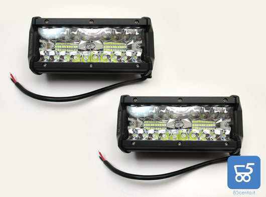 2 pz Faretto LED 120 W 12.000lm LED Osram ad alta intensità 6000K Luce Fredda per Camion Fuoristrada