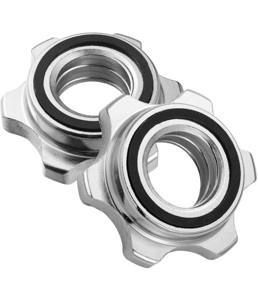 2 Pz Coppia Ricambi Accessori Per Manubrio Bilanciere Morsetto Dado A Vite 25mm         