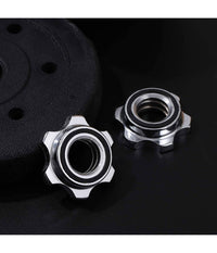 2 Pz Coppia Ricambi Accessori Per Manubrio Bilanciere Morsetto Dado A Vite 25mm         