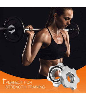 2 Pz Coppia Ricambi Accessori Per Manubrio Bilanciere Morsetto Dado A Vite 25mm         