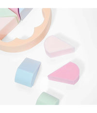 2 Pz Fiori Spugne Correttore Fondotinta Sfumature Make Up Spugnette Conturing         