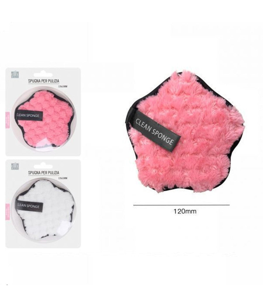 2 Pz Spugnetta Lattice Trucco Make Up Cipria Fondotinta Fard Blush Stesura Viso         