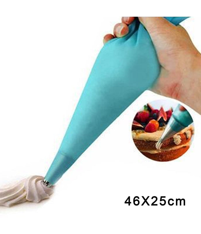 2 Saccapoche Riutilizzabile Sacca Pasticcere Sac A Poche Cake Design 46 X 25 Cm         