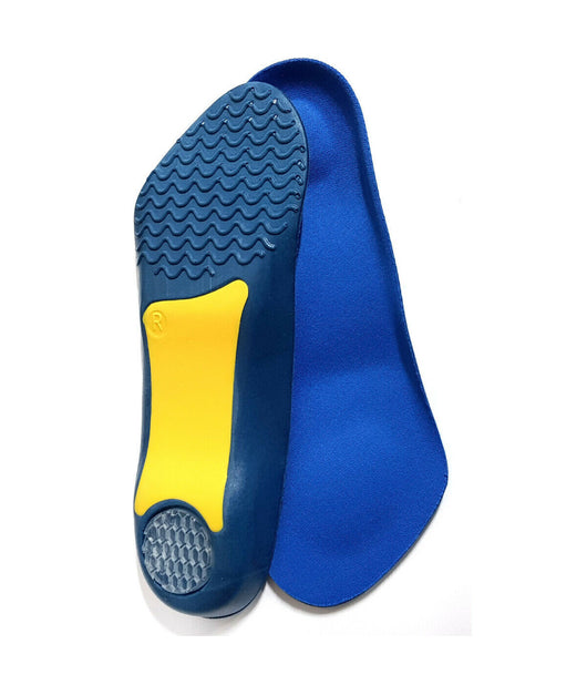 2 Solette Gel Plantare Antibatterico Supporto Scarpe Uomo Donna Taglia 32 - 37         