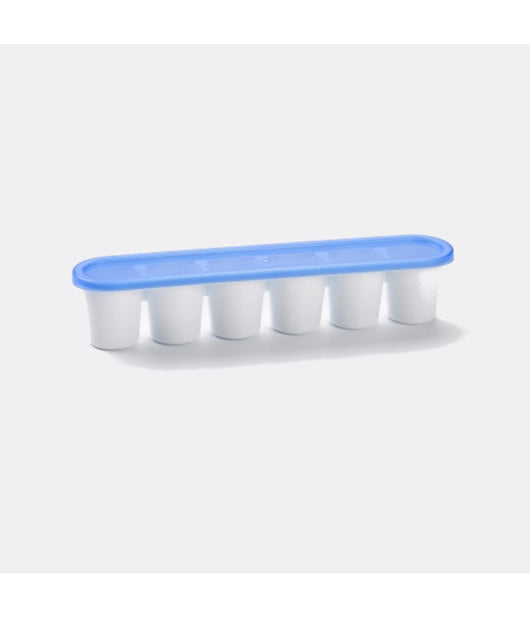 2 Vaschetta Forma Ghiaccio Forme Stampi Per Cubetti Da Freezer Rigido Con Tappo         