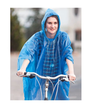 2 X Poncho Impermeabile Mantello Universale Con Cappuccio Mantella Pioggia Vento         