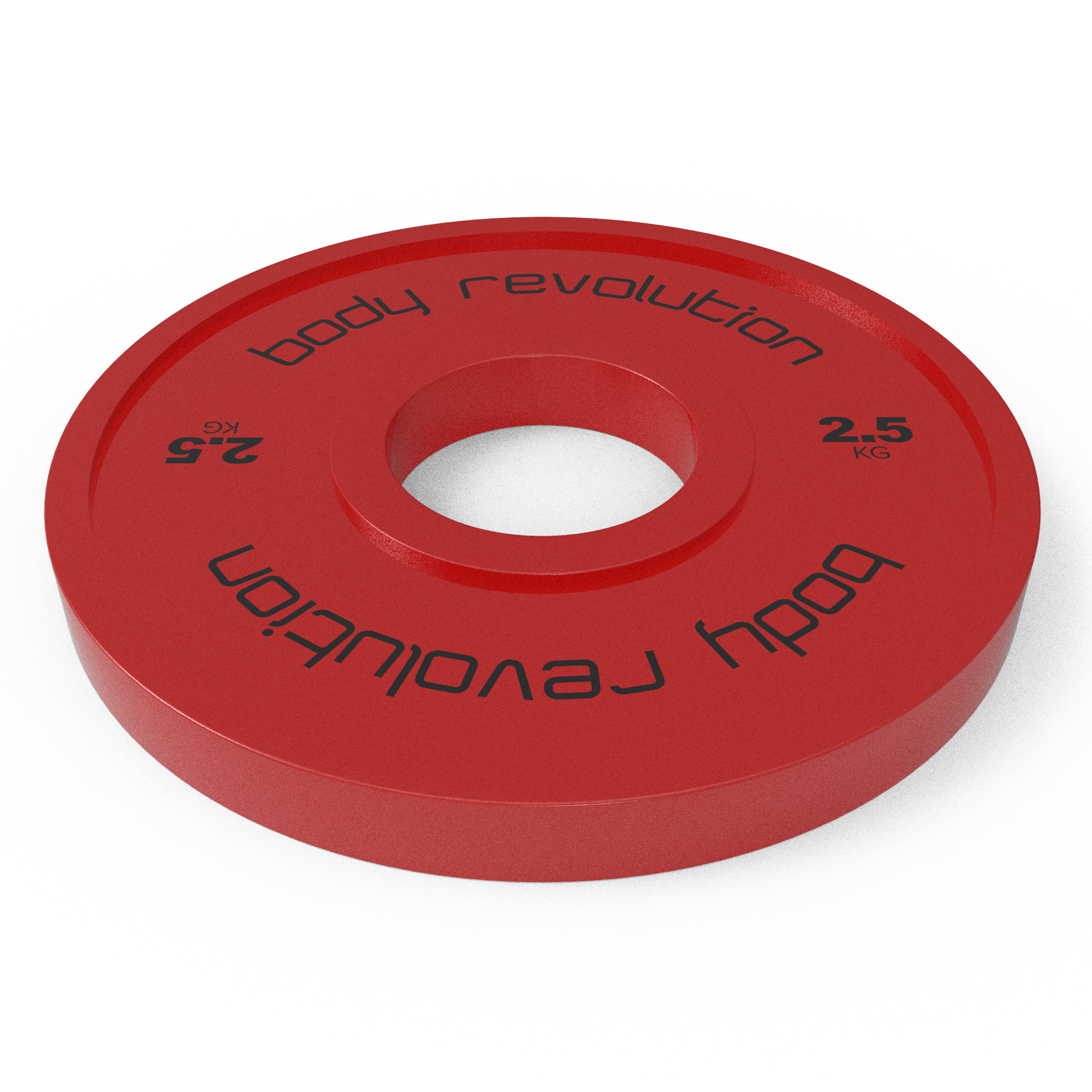 Piastre Frazionate 2,5 kg Body Revolution (Rosso)