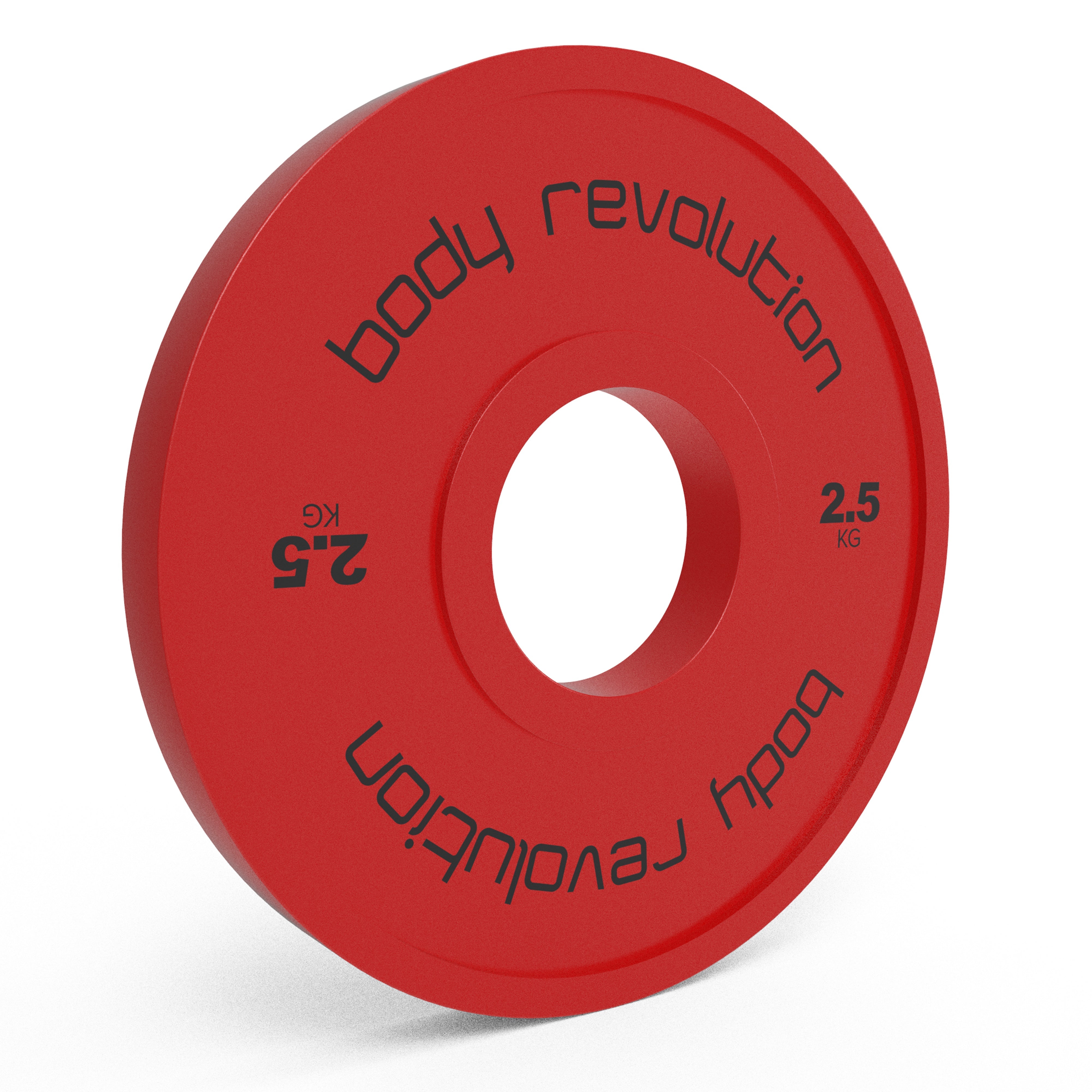 Piastre Frazionate 2,5 kg Body Revolution (Rosso)