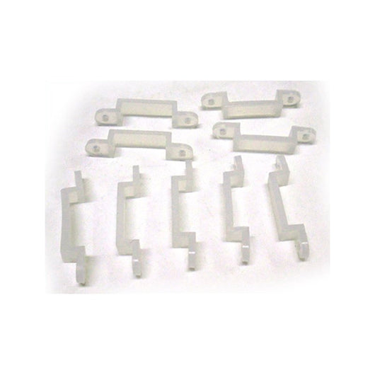 20 PZ Clip Per Fissare Bobina Striscia Led Impermeabile Da 12mm Di Larghezza