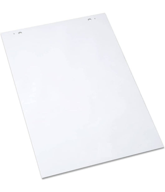 Trade Shop - 20 Fogli Per Lavagne Mobili Blocco Per Lavagna 70x100cm 80gr./mq Carta Bianca -