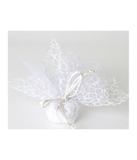 20 Sacchetti Velo Veletti Organza Rete Tulle Per Confetti Matrimonio Bomboniere         