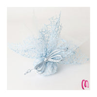 20 Sacchetti Velo Veletti Organza Rete Tulle Per Confetti Matrimonio Bomboniere