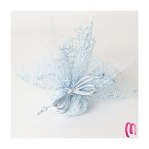 20 Sacchetti Velo Veletti Organza Rete Tulle Per Confetti Matrimonio Bomboniere