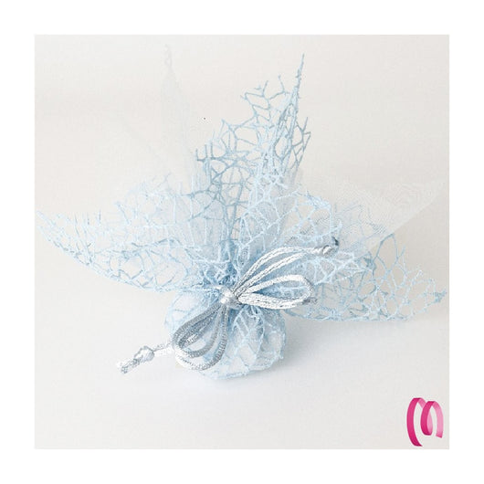 20 Sacchetti Velo Veletti Organza Rete Tulle Per Confetti Matrimonio Bomboniere