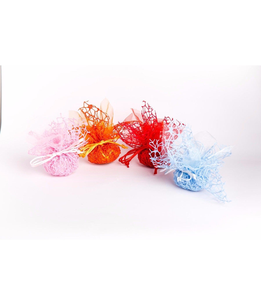 20 Sacchetti Velo Veletti Organza Rete Tulle Per Confetti Matrimonio Bomboniere         