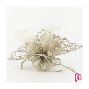 20 Sacchetti Velo Veletti Organza Rete Tulle Per Confetti Matrimonio Bomboniere