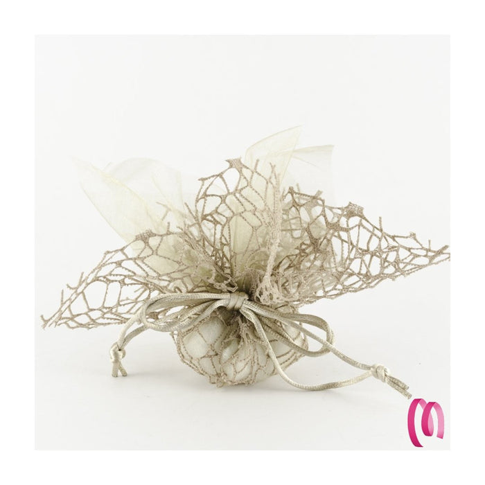 20 Sacchetti Velo Veletti Organza Rete Tulle Per Confetti Matrimonio Bomboniere
