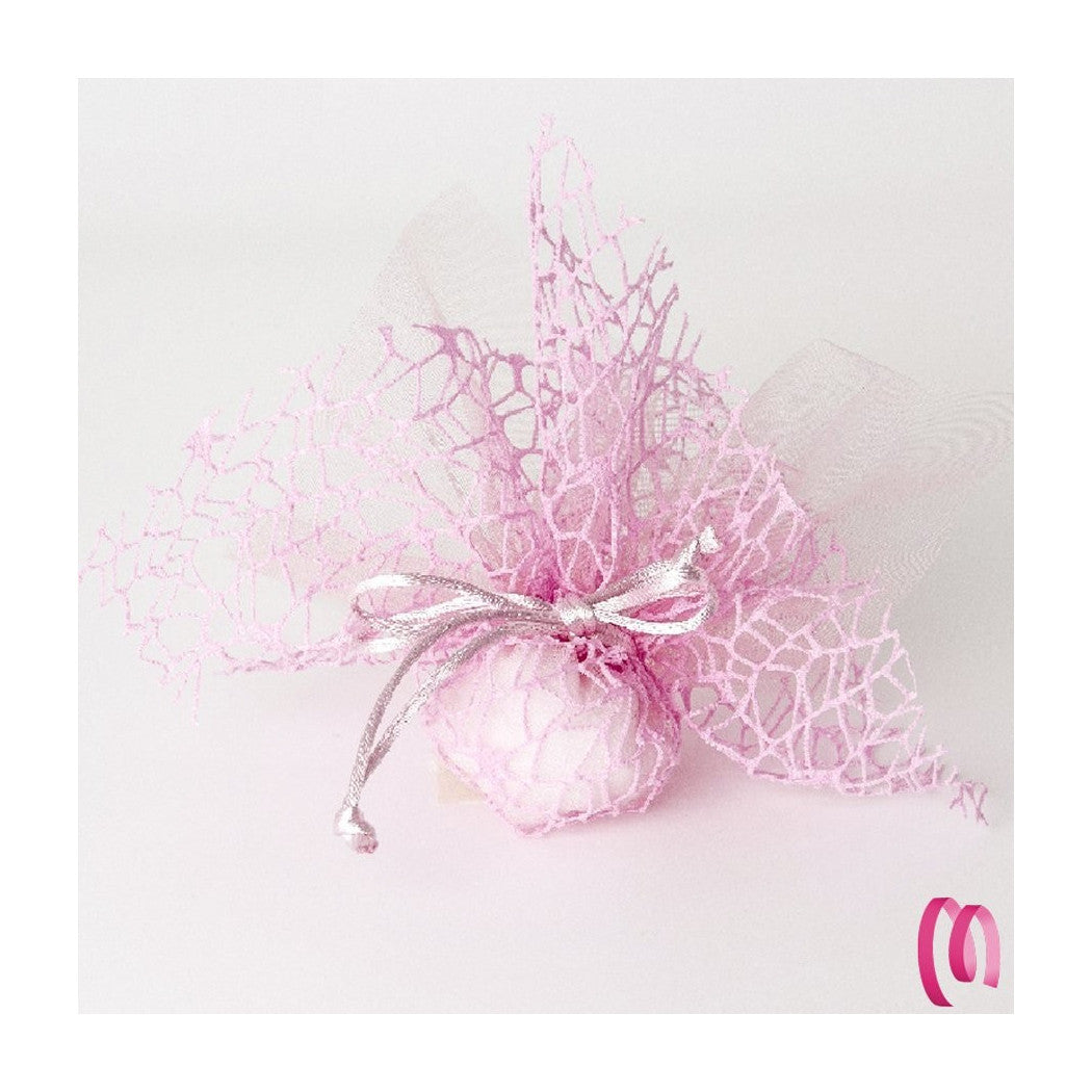 20 Sacchetti Velo Veletti Organza Rete Tulle Per Confetti Matrimonio Bomboniere