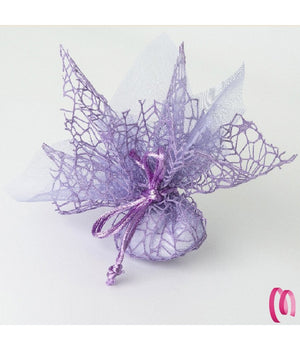 20 Sacchetti Velo Veletti Organza Rete Tulle Per Confetti Matrimonio Bomboniere         