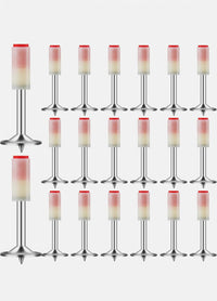 200 Chiodi per Sparachiodi Tondi in Acciaio di 7,3 mm per Sparachiodi a Mano