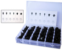 200 PZ PLASTICA TRIM CLIP RIVETTI CLIP KIT Fermi di Spinta per Auto paraurti
