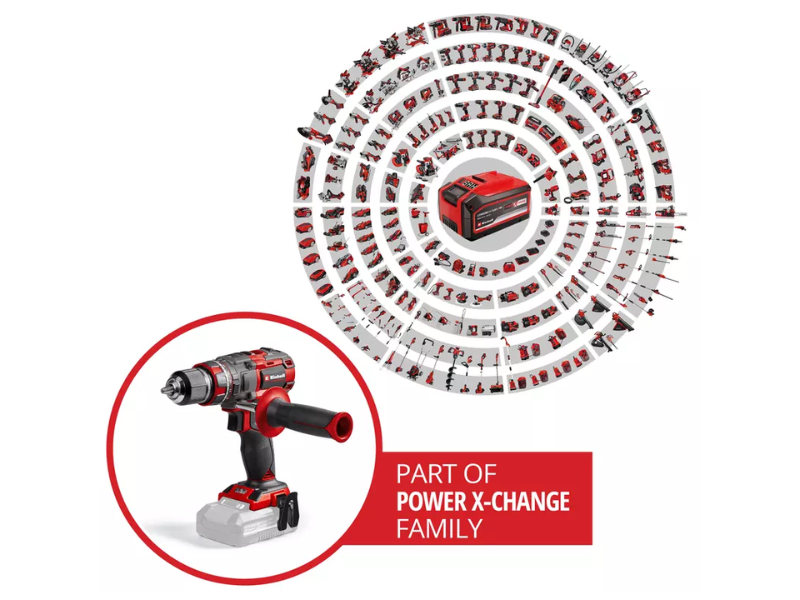 Trapano avvitatore a batteria TP-CD 18/80 Li-i BL - Solo 18V no batteria e carica