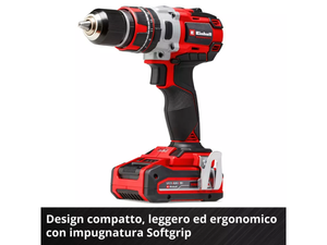 Trapano avvitatore a batteria TP-CD 18/80 Li-i BL - Solo 18V no batteria e carica