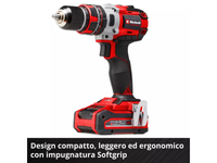 Trapano avvitatore a batteria TP-CD 18/80 Li-i BL - Solo 18V no batteria e carica