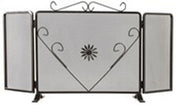 Parascintille 2 Ante 100X50H Cuore - Artigianferro