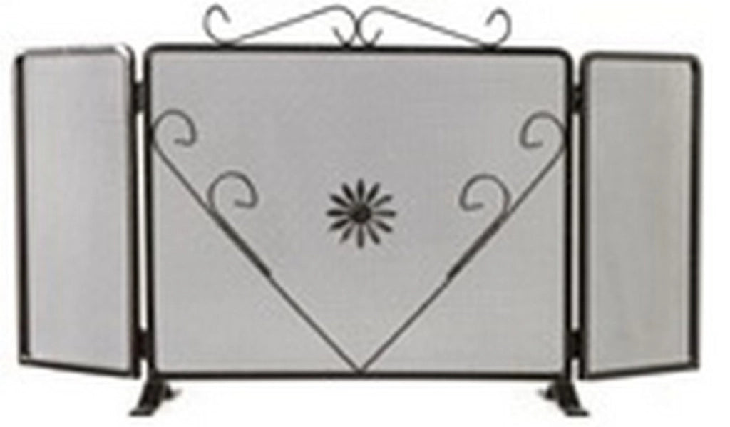 Parascintille 2 Ante 100X50H Cuore - Artigianferro
