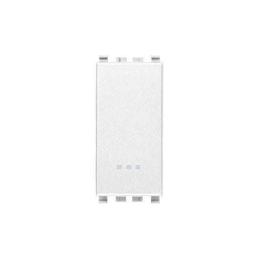 20001.B Interruttore Illuminabile 1P 16Ax Bianco Eikon