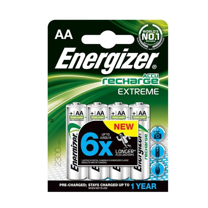 Energizer 635730 batteria per uso domestico Batteria ricaricabile Stilo AA Nichel-Metallo Idruro (NiMH)