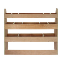 Tappezzeria Camper Furgone Grigio Scuro & Scaffale per VW Caddy SWB