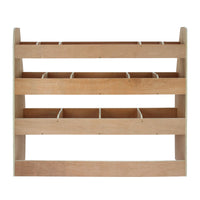 Tappezzeria Camper Furgone Grigio Argento & Scaffale per VW Caddy SWB