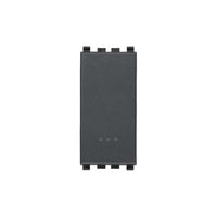 20005 Deviatore Illuminabile 1P 16Ax Grigio Eikon