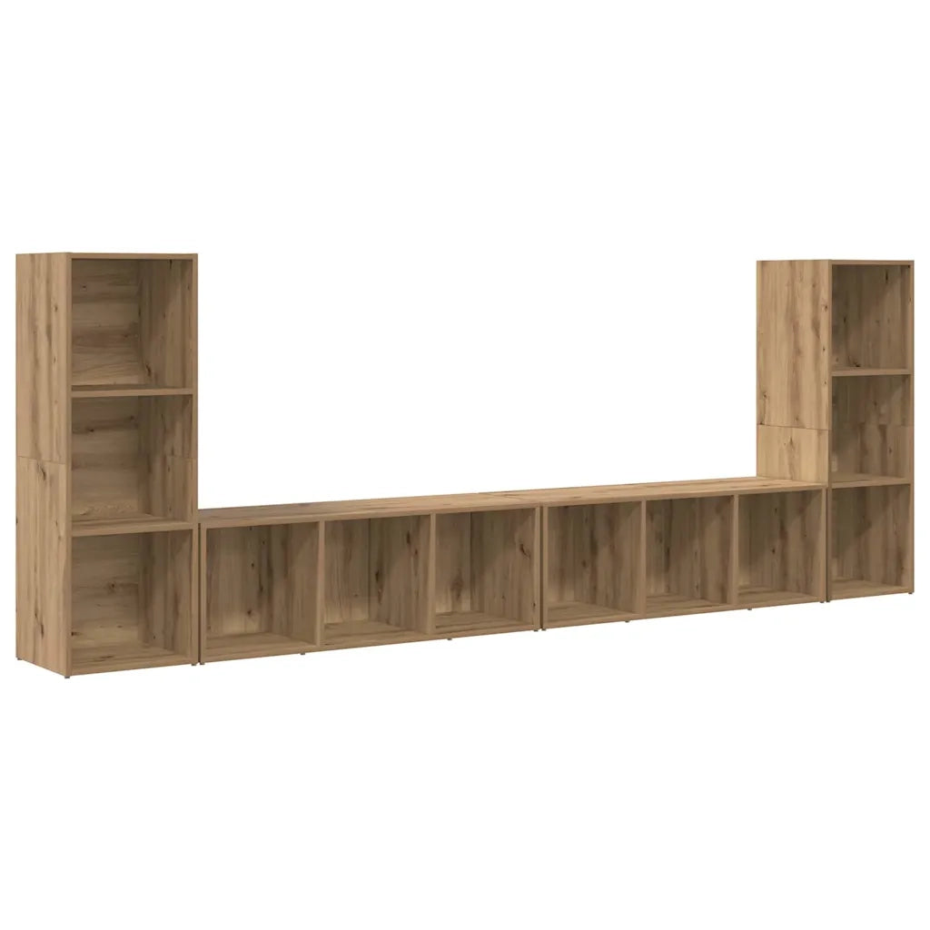 Set mobile TV 4 pcs Rovere artigianale 37 x 35 x 107 cm 3393524