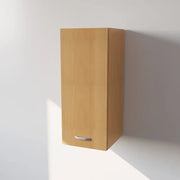 Pensile Cucina  in Legno Nobilitato Faggio Mobile Alto con 1 Anta, Pensile Componibile Moderno Made in Italy (H72XL30XP33cm)