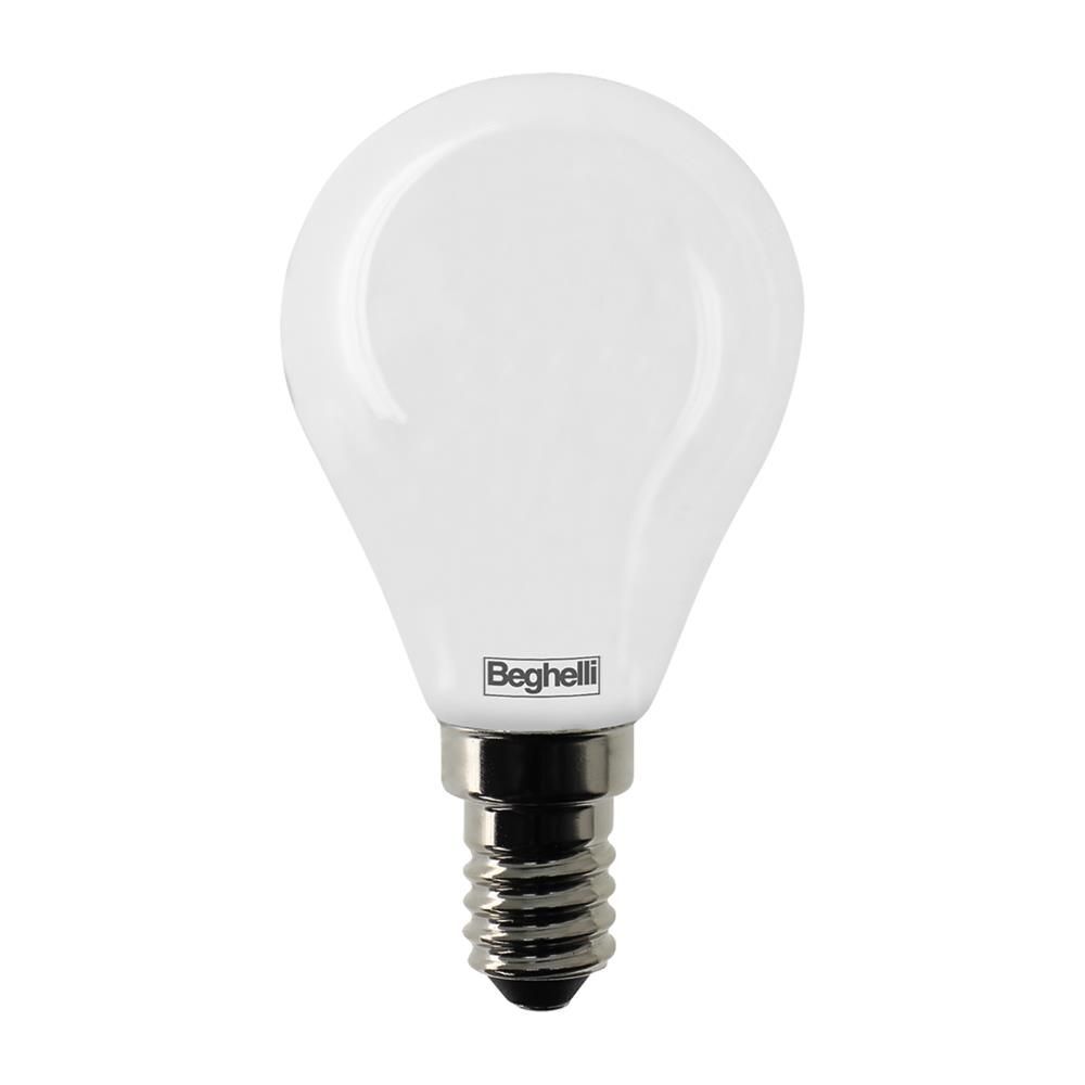 Beghelli Tuttovetro Lampadina a risparmio energetico Bianco caldo 3000 K 4 W E14 E