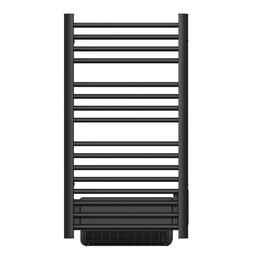 Scaldasalviette elettrico senza liquidi con soffiante 500W+1000W H.100,5xL54cm HESTIA nero