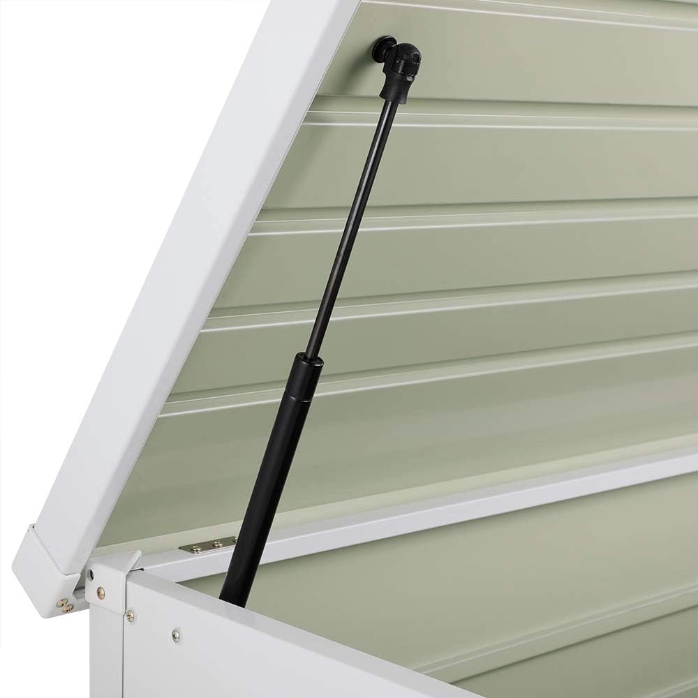 ® Baule da Esterno con Coperchio 2 Chiavi 385L Cassapanca Contenitore Box Porta Attrezzi Bauli Giardino Contenitori Cuscini Box Utensili